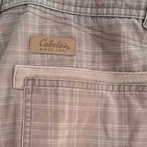 CABELAS CARGO SHORTS SZ 36